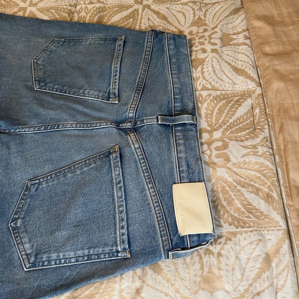 Citizens Of Humanity Light Blue Wide Leg Jeans - Picture 3 of 10